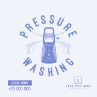 Pressure Washing Instagram Post