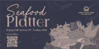 Seafood Platter Sale Twitter Post