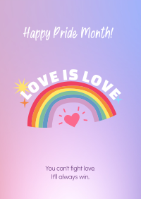 Love Is Love Flyer