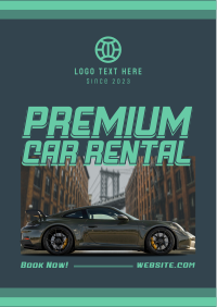 Luxury Car Rental Flyer