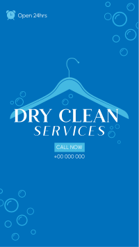 Dry Clean Service Facebook Story