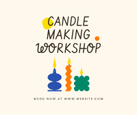 Candle Workshop Facebook Post