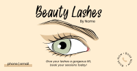 Beauty Lashes Facebook Ad