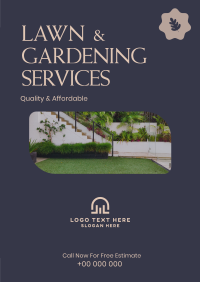 Gardening Specialist Poster