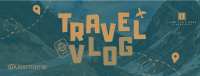 Simple Fun Travel Vlog Facebook Cover