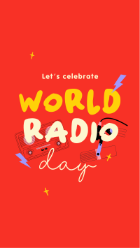 World Radio Day Facebook Story