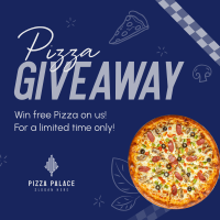 Pizza Giveaway Instagram Post Image Preview