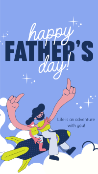 Playful Father's Day Greeting Video