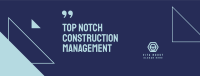 Construction Agency Testimony Facebook Cover Image Preview