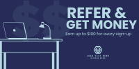 Refer And Get Money Twitter Post