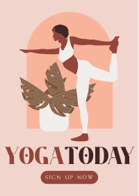 Plants & Yoga Flyer