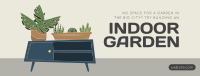 Indoor Garden Facebook Cover Design