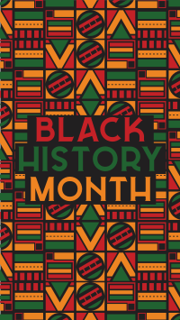 History Month Instagram Story Design