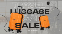 Travel Luggage Sale Animation