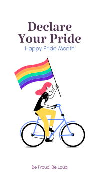 Declare Your Pride Facebook Story