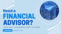 Professional Financial Advisor Facebook Event Cover