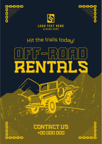 Rustic Off-road Rentals Flyer