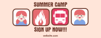 Summer Camp Registration Facebook Cover Design