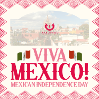 Mexican Independence Day Patterns Instagram Post