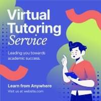 Virtual Tutoring Service Instagram Post