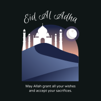 Eid Desert Mosque Instagram Post