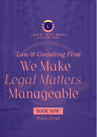 Making Legal Matters Manageable Flyer