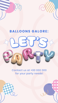 Cute Party Planner Video