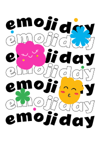 Emojis & Flowers Flyer