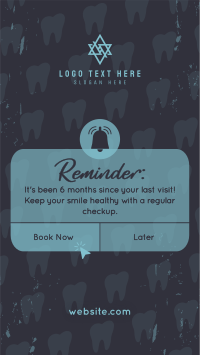 Dental Checkup Reminder Instagram Story