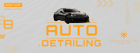 Auto Detailing Facebook Cover