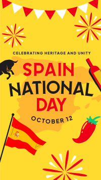 Celebrating Spanish Heritage and Unity Instagram Story