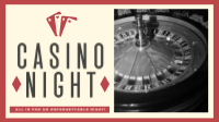 Casual Roulette Night Animation