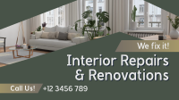 Home Interior Repair Maintenance Animation