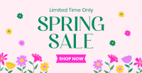 Celebrate Spring Sale Facebook Ad