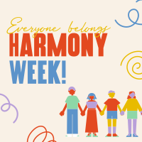 United Harmony Week Instagram Post