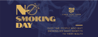 Sleek Non Smoking Day Facebook Cover