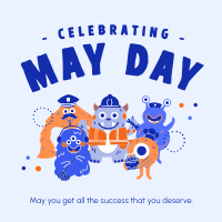 Celebrate May Day Instagram Post