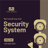 Security System Installation Instagram Post Image Preview