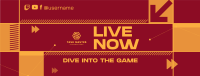 ESports Livestream Facebook Cover Image Preview