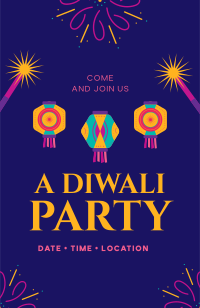 Diwali Festival Invitation