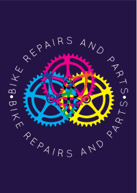 Bike Repairs and parts Flyer