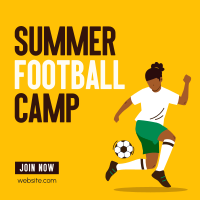 Football Summer Training Instagram Post Image Preview