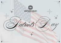 Remembering Patriot's Day Postcard Image Preview