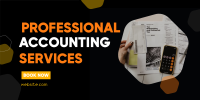 Professional Accounting Twitter Post Design