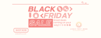 Excited for Black Friday Facebook Cover Design