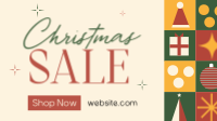 Christmas Holiday Shopping  Sale Animation