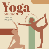Yoga Studio Earth Instagram Post