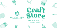 Kawaii Craft Shop Twitter Post