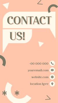 Business Contact Details TikTok Video