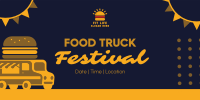 Festive Food Truck Twitter Post